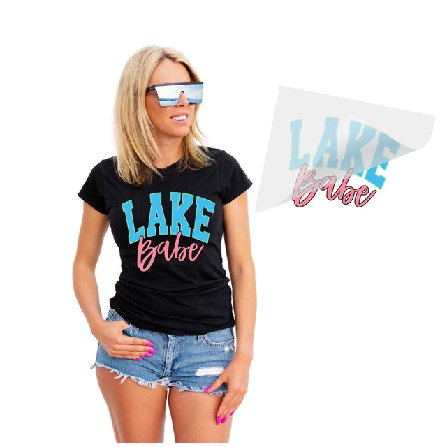 Lake Babe DTF Transfer Physical So Fontsy T-Shirt Iron-On Transfer Shop