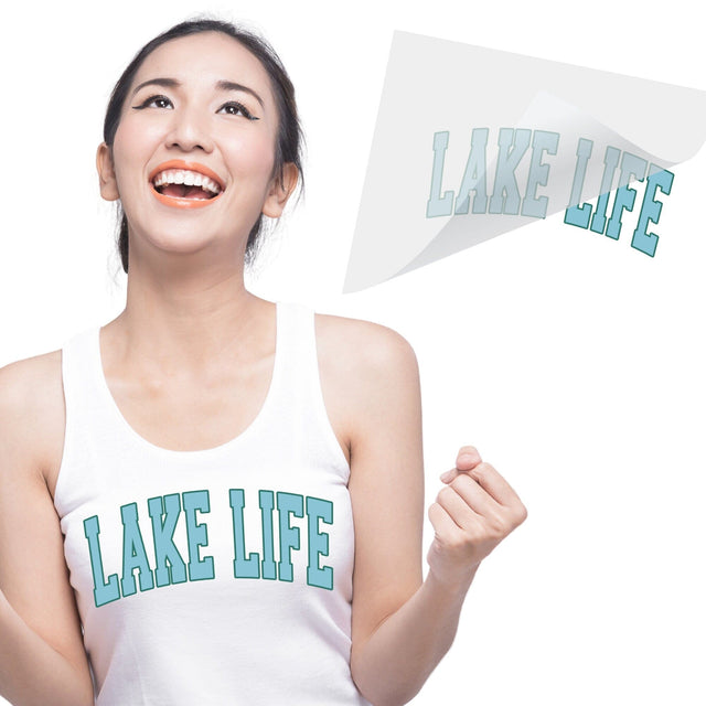 Lake Life DTF Transfer Physical So Fontsy T-Shirt Iron-On Transfer Shop