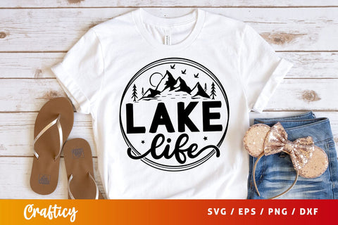 Lake Life Svg Design SVG Designangry 