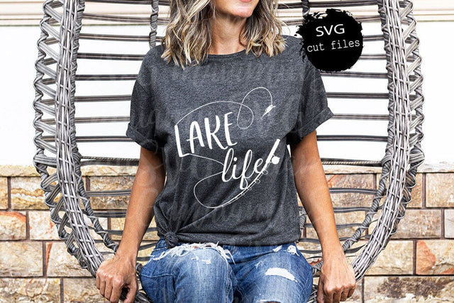 Lake Life Svg, Lake House Svg, Summer Shirt Svg, Farmhouse Svg, Funny Svg, Vacation Svg, Camping Svg SVG MaiamiiiSVG 