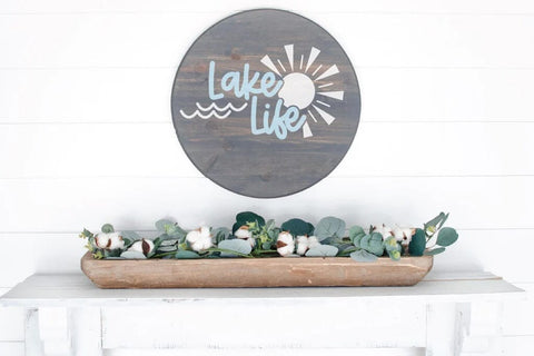 Lake Life SVG Summer Sun Cut File SVG Silhouette School Blog Design Shop 