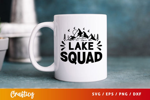 Lake Squad Svg Design SVG Designangry 