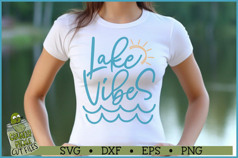 Lake Vibes SVG File SVG Crunchy Pickle 
