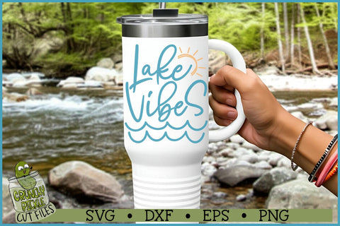 Lake Vibes SVG File SVG Crunchy Pickle 
