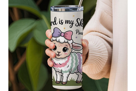 Lamb of God 20oz Tumbler Wrap Sublimation DesignSVG 