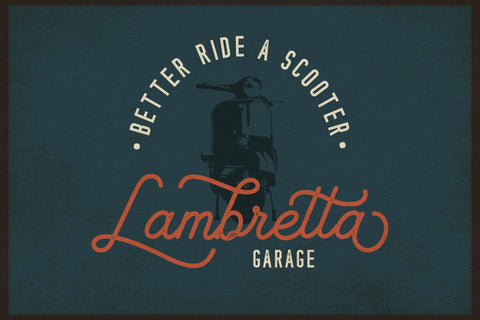 Lambretta Kongo Font Duo Font studioalmeera 