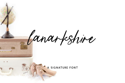 Lanarkshire Script Font Beck McCormick 