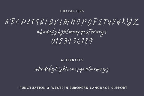 Lanarkshire Script Font Beck McCormick 