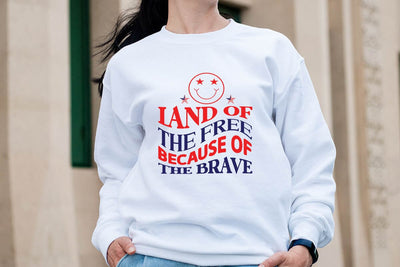 land of the free because of the brave SVG Angelina750 