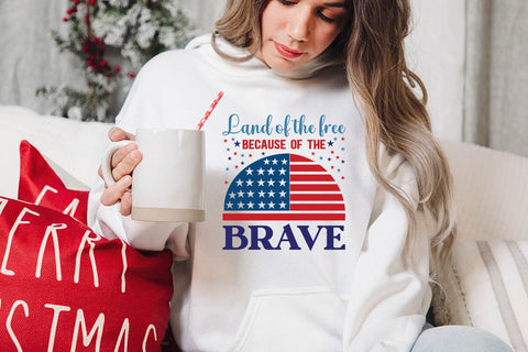 Land of the free because of the brave SVG Angelina750 