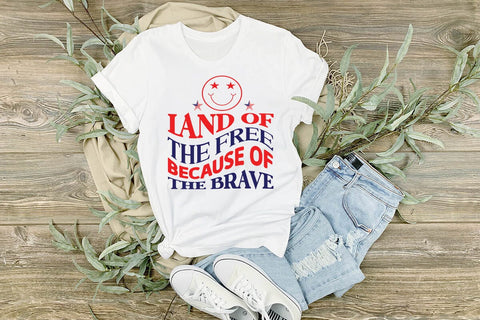 land of the free because of the brave SVG Angelina750 