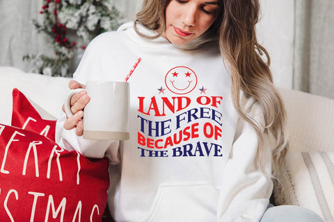 land of the free because of the brave SVG Angelina750 