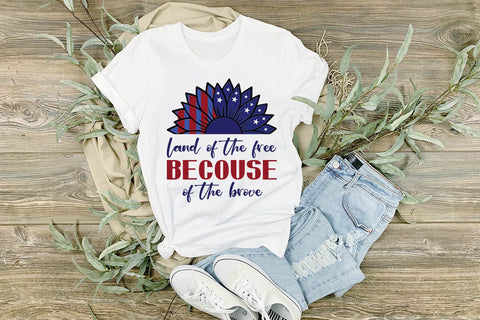 land of the free becouse of the brove SVG Angelina750 