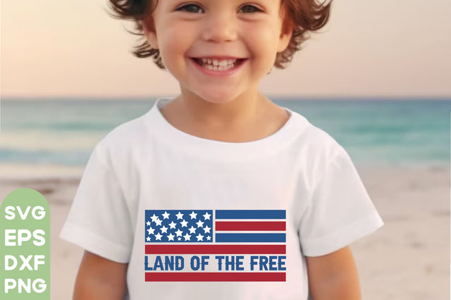 land of the free, Patriotic Flag Svg Bundle, American Flag SVG Bundle, July 4th, Patriotic Svg, Fourth Of July,Funny Quote Svg,flag svg,flag PNG, SVG farhad farhad 