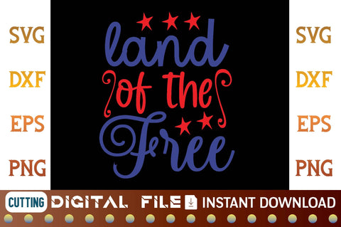 Land of the Free svg SVG designer krishna 