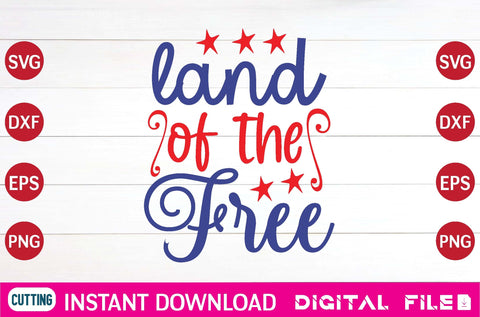 Land of the Free svg SVG designer krishna 