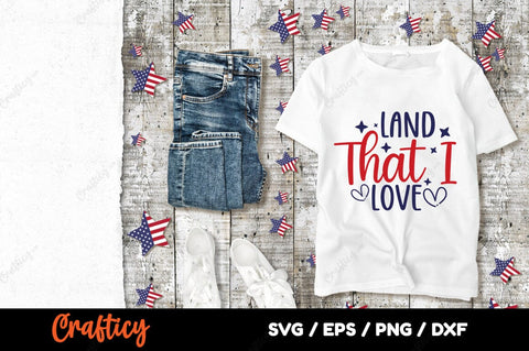 Land that i love SVG Design SVG Designangry 
