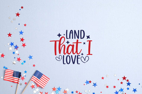 Land that i love SVG Design SVG Designangry 