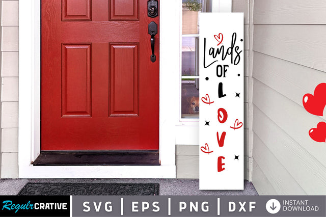 Lands of love Svg Design SVG Regulrcrative 
