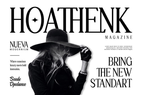 Laqenut - Serif Display Font Font twinletter 