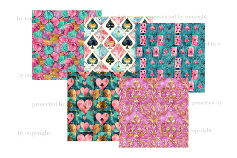 Las Vegas Girls Trip Paper | Party Seamless Pattern Digital Pattern GlamArtZhanna 
