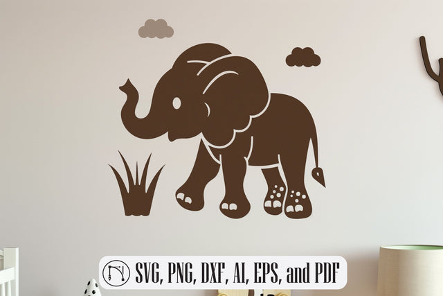 Laser Cut Baby Room Wall Decor SVG SVG MD JOYNAL ABDIN 