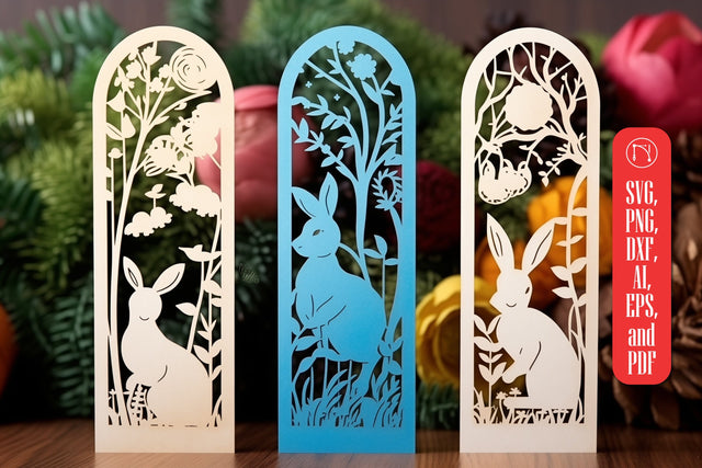 Laser Cut Easter Bookmark SVG SVG MD JOYNAL ABDIN 