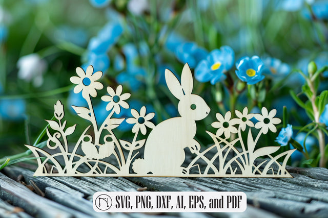 laser-cut Easter Garden SVG file. SVG MD JOYNAL ABDIN 