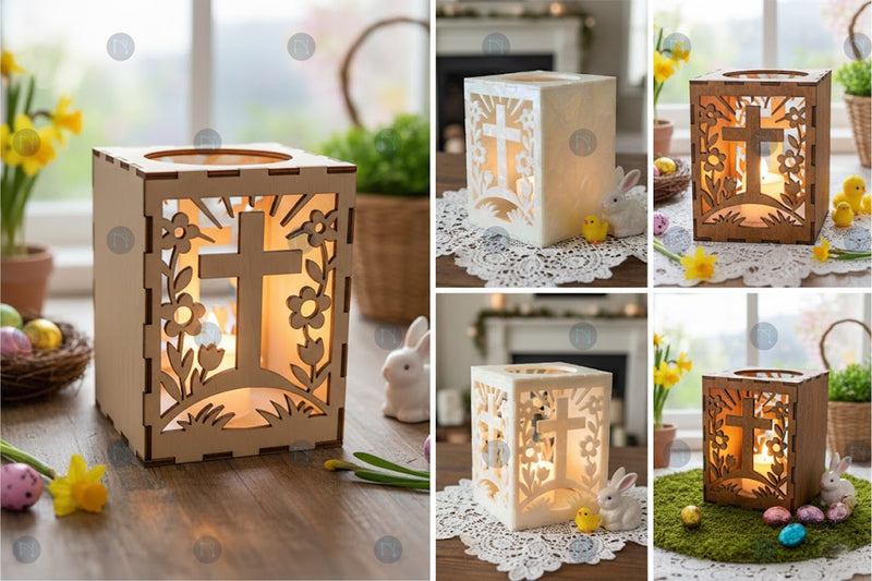 Laser Cut Easter Lantern SVG SVG MD JOYNAL ABDIN 