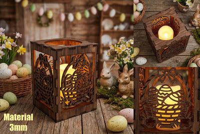 Laser Cut Easter Lantern SVG SVG MD JOYNAL ABDIN 