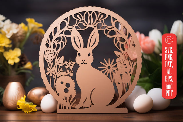 Laser Cut Easter Stand Decor SVG SVG MD JOYNAL ABDIN 