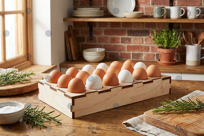 Laser Cut Egg Holder Organizer SVG SVG MD JOYNAL ABDIN 