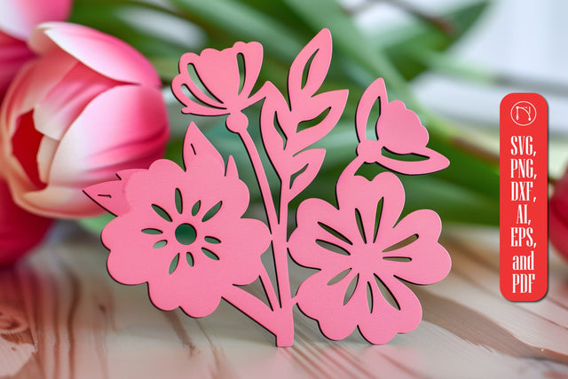 laser cut flower SVG cut file SVG MD JOYNAL ABDIN 