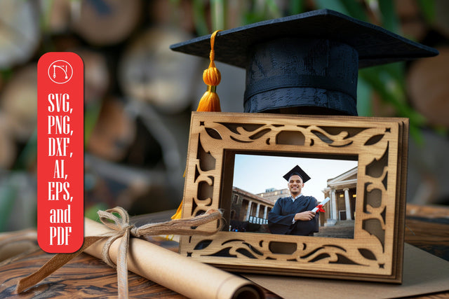 Laser cut graduation cap SVG cut file SVG MD JOYNAL ABDIN 