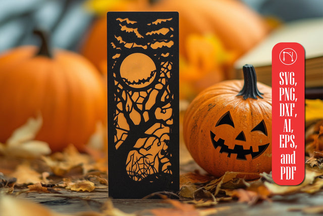 Laser Cut Halloween Book Mark SVG SVG MD JOYNAL ABDIN 