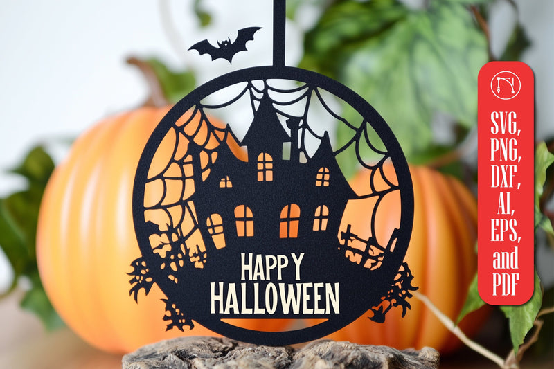 LASER CUT Halloween sign SVG SVG MD JOYNAL ABDIN 