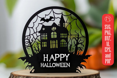 LASER CUT Halloween sign SVG SVG MD JOYNAL ABDIN 