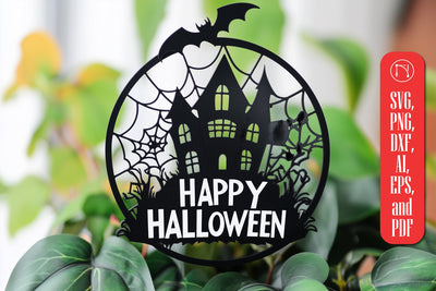 LASER CUT Halloween sign SVG SVG MD JOYNAL ABDIN 