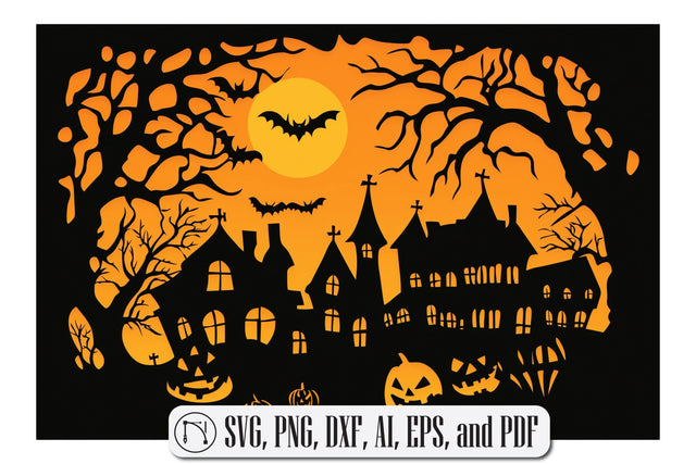 Laser Cut Halloween SVG Cut File SVG MD JOYNAL ABDIN 