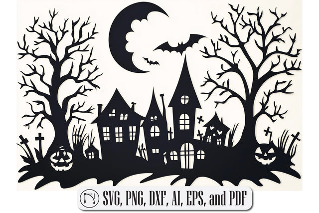 Laser Cut Halloween SVG Cut File SVG MD JOYNAL ABDIN 