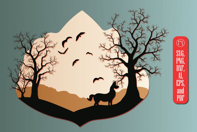 Laser Cut Hanging Wall Decor SVG SVG MD JOYNAL ABDIN 