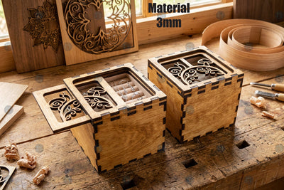 Laser Cut Jewelry Box SVG SVG MD JOYNAL ABDIN 