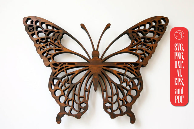 laser cut layer butterfly wall decor SVG SVG MD JOYNAL ABDIN 