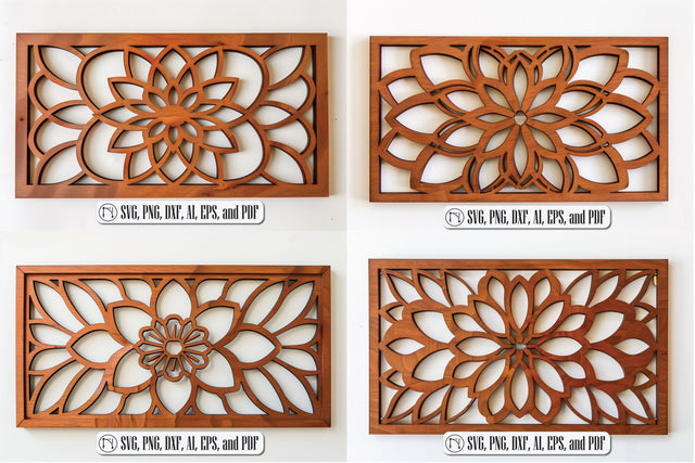 Laser Cut Mandala Wall Decor SVG Bundle SVG MD JOYNAL ABDIN 