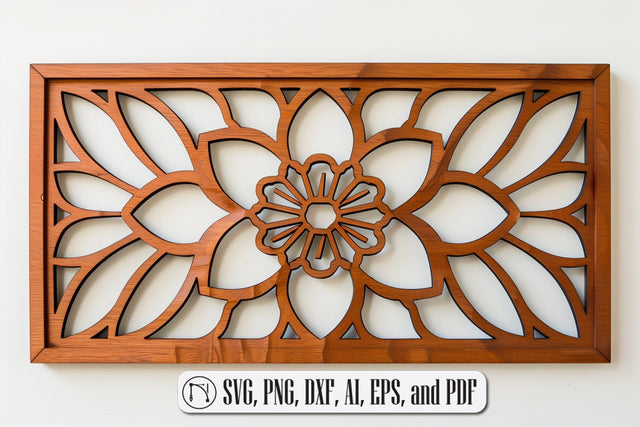 Laser Cut Mandala Wall Decor SVG design SVG MD JOYNAL ABDIN 