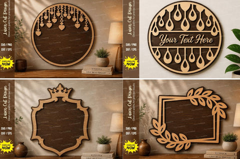 Laser Cut Mega Bundle ,laser Cut svg,laser Cutting big file bundle SVG Regulrcrative 