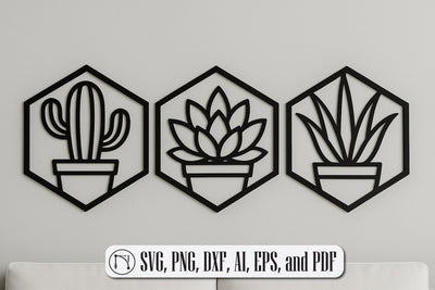 Laser Cut Plant Pot SVG cut file SVG MD JOYNAL ABDIN 