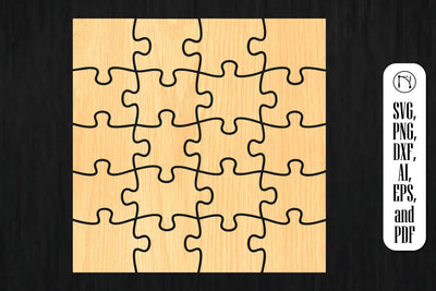 Laser Cut Puzzle SVG Cut File SVG MD JOYNAL ABDIN 