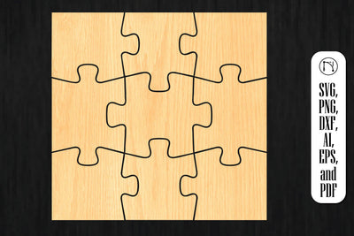 Laser Cut Puzzle SVG Cut File SVG MD JOYNAL ABDIN 