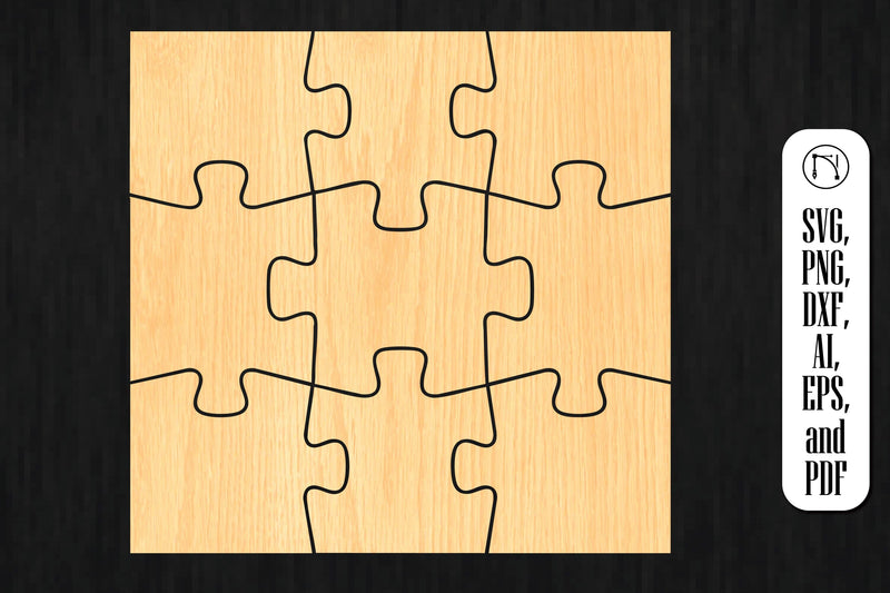 Laser Cut Puzzle SVG Cut File SVG MD JOYNAL ABDIN 